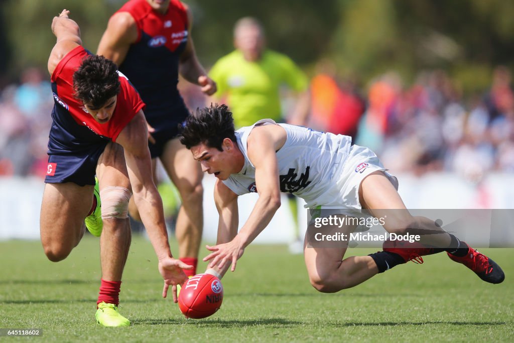 Melbourne v Carlton - 2017 JLT Community Series