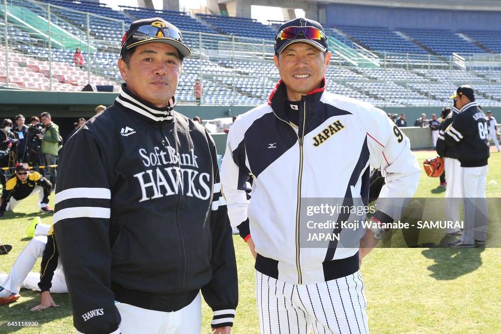 SAMURAI JAPAN v Fukuoka SoftBank HAWKS - SAMURAI JAPAN Friendly Opening Match