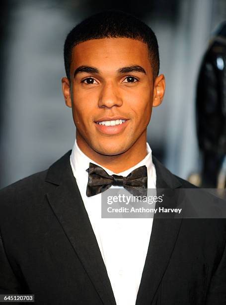 Lucien Laviscount attends the Real Steel Premiere on September 14, 2011 at the Empire Cinema, Leicester Square in London.