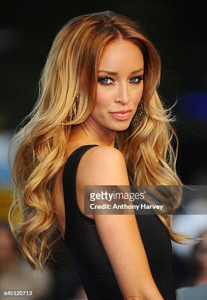 Lauren Pope attends the Real Steel Premiere on September 14, 2011 at the Empire Cinema, Leicester Square in London.