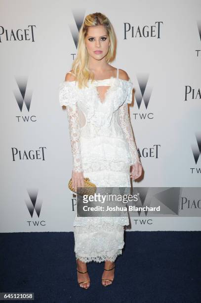 Lala Rudge attends a cocktail party to kick-off Independent Spirit Awards and Oscar weekend hosted by Piaget and The Weinstein Company on February...