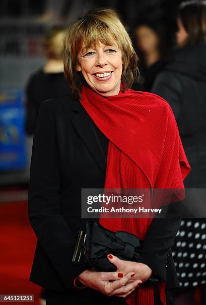 Frances De La Tour attends a Royal film performance of Hugo in 3D on November 28, 2011 at The Odeon Cinema, Leicester Square in London.