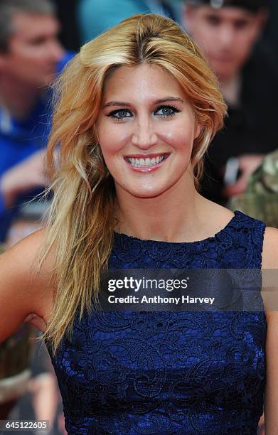 Francesca Hull attends The Expendables 2 Premiere on August 13, 2012 at the Empire Cinema, Leicester Square in London.