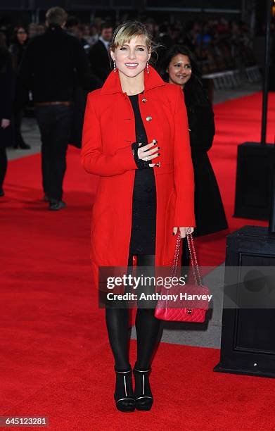 Elsa Pataky attends The Hunger Games Premiere on March 14, 2012 at the O2 Arena in London.