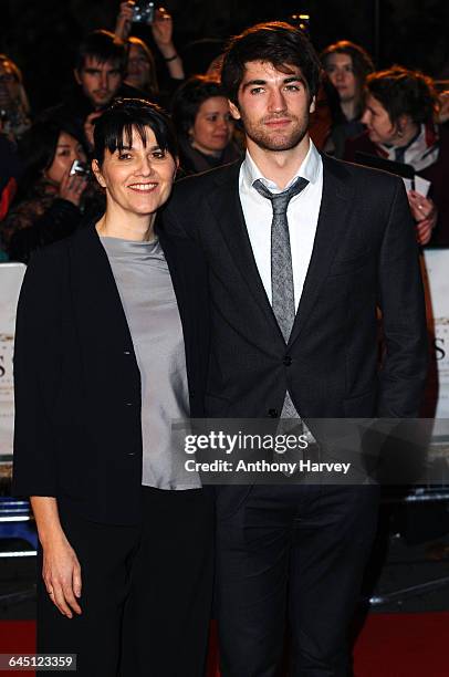 Maria Belon and Lucas Belon attend The Impossible Premiere on November 19, 2012 at the BFI IMAX in London.