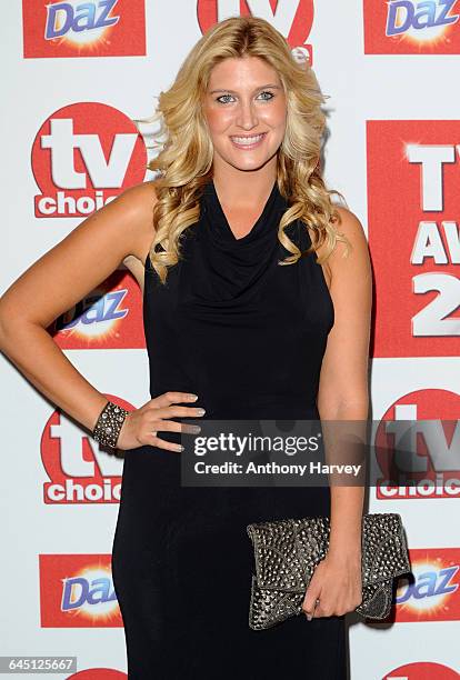 Cheska Hull attends the TVChoice Awards on September 10, 2012 at the Dorchester Hotel in London.