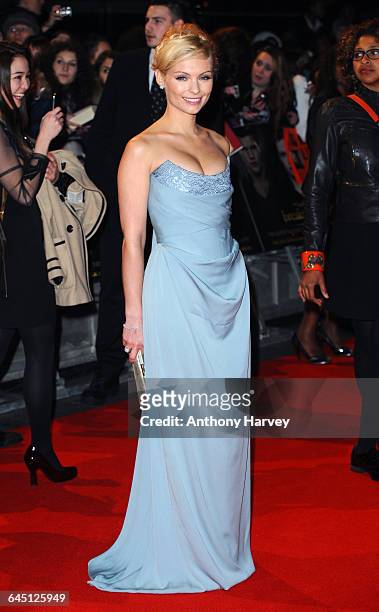 MyAnna Burling attends The Twilight Saga: Breaking Dawn - Part 2 on November 14, 2012 at Odeon Cinema, Leicester Square in London.
