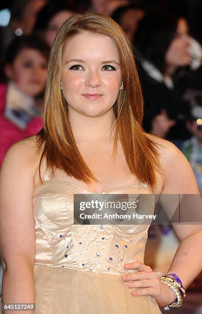 Actress Lorna Fitzgerald attends the 'Justin Bieber: Never Say Never' Premiere at the Cineworld O2 February 16, 2011 in London.