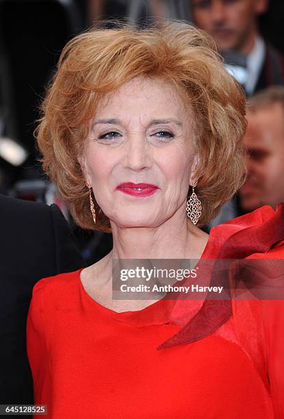 Actress Marisa Paredes attends the 'Les Bien-Aimes' Premiere and Closing Ceremony at the Palais des Festivals during the 64th Cannes Film Festival on...