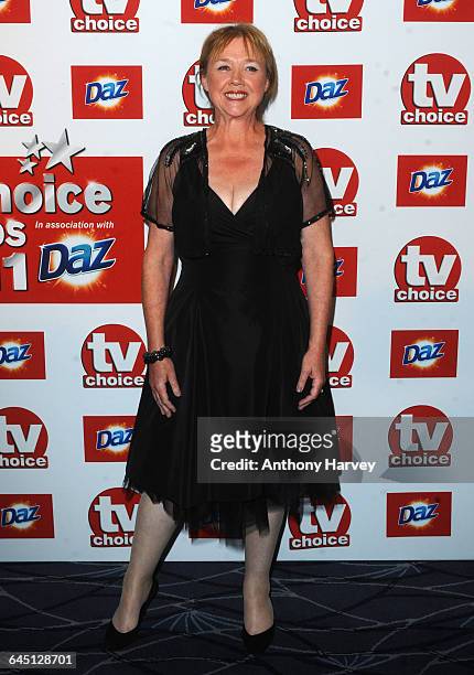 Pauline Quirke attends the 2011 TVChoice Awards on September 13, 2011 at the Savoy Hotel in London.