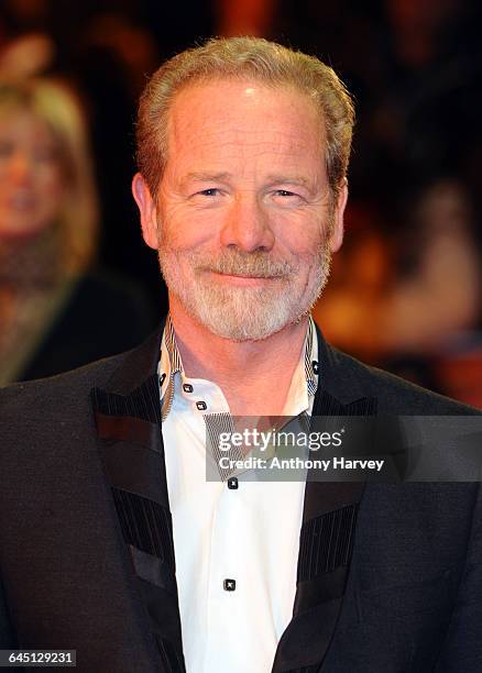 Peter Mullan attends the War Horse Premiere on January 8, 2012 at the Odeon Cinema, Leicester Square in London.