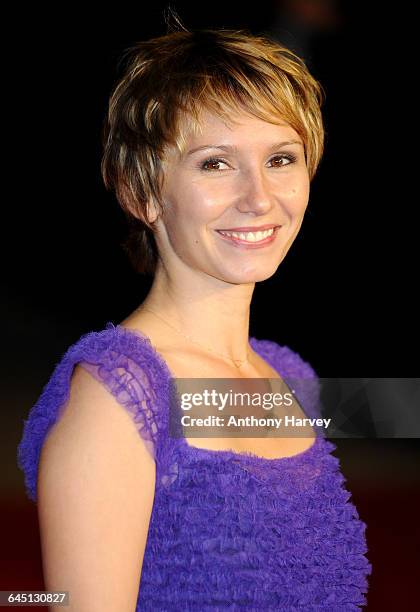 Dinara Drukarova attends the 360 Premiere during the 55th BFI London Film Festival on October 12, 2011 at the Odeon Cinema, Leicester Square in...