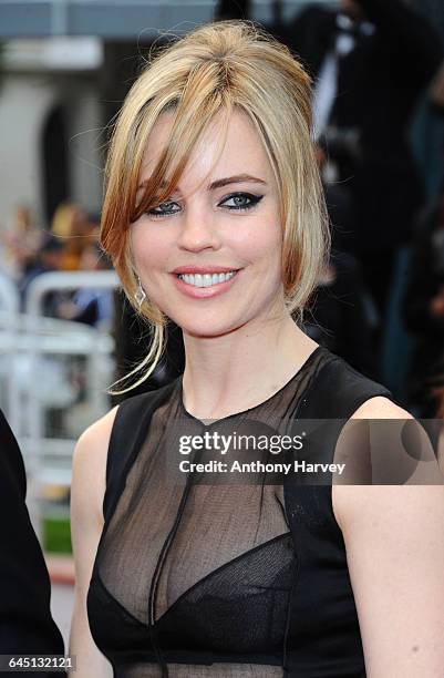 Melissa George attends the De Rouille Et D'os Premiere at the Palais des Festivals during the 65th Cannes Film Festival May 17, 2012 in Cannes,...