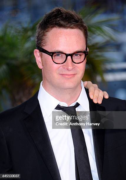 Director Nicolas Winding Refn poses at the Palme d'Or Winners Photocall at the Palais des Festivals during the 64th Cannes Film Festival on May 20,...