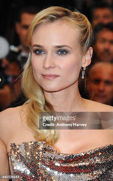 Diane Kruger attends the Amour Premiere during the 65th Annual Cannes Film Festival at Palais des Festivals on May 20, 2012 in Cannes, France.