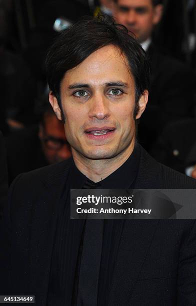 Gael GarcÆa Bernal attends the Amour Premiere during the 65th Annual Cannes Film Festival at Palais des Festivals on May 20, 2012 in Cannes, France.