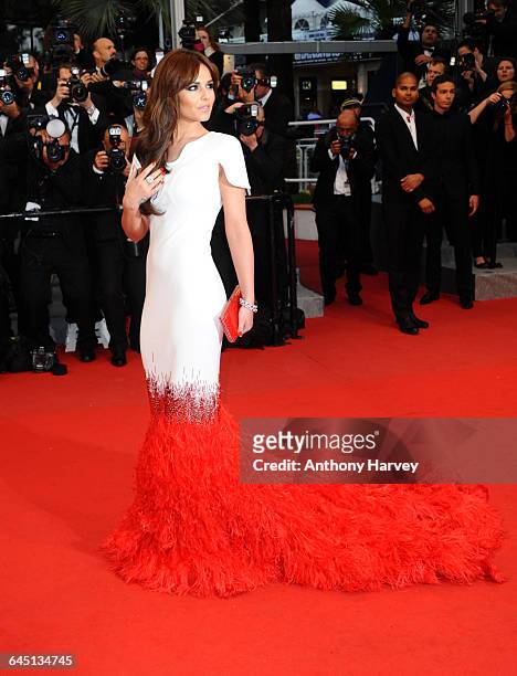 Cheryl Cole attends the Amour Premiere during the 65th Annual Cannes Film Festival at Palais des Festivals on May 20, 2012 in Cannes, France.