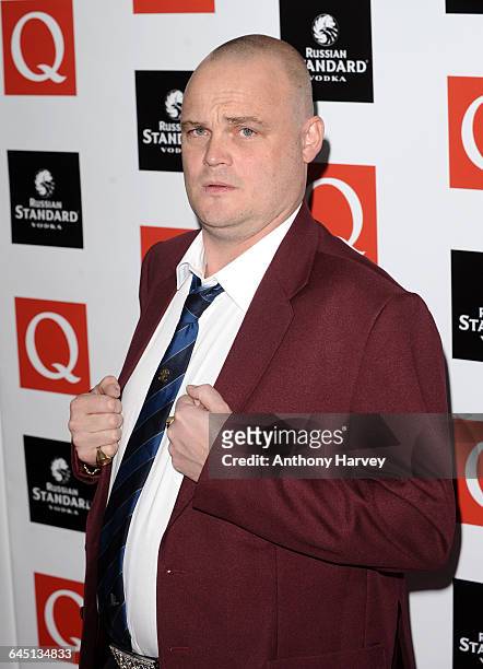 Al Murray attends the The Q Awards at the Grosvenor House Hotel on October 26, 2009 in London.