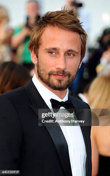 Matthais Schoenaerts attends the De Rouille Et D'os Premiere at the Palais des Festivals during the 65th Cannes Film Festival May 17, 2012 in Cannes,...