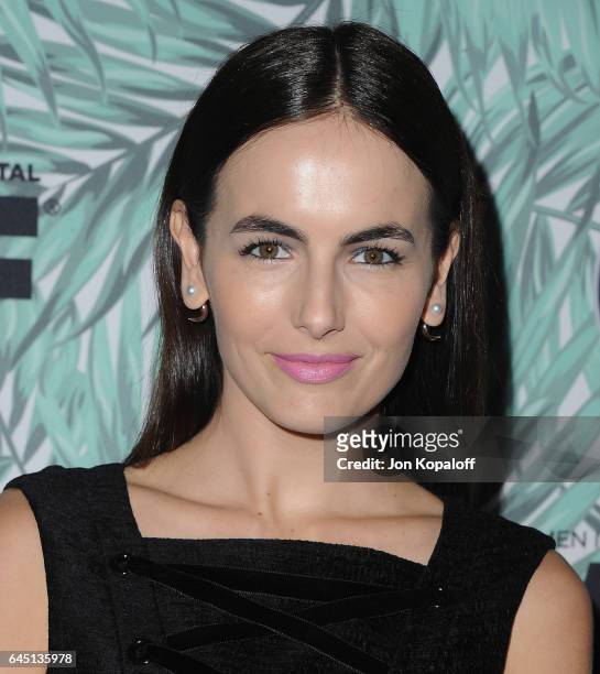 Camilla Belle arrives at the 10th Annual Women In Film Pre-Oscar Cocktail Party at Nightingale Plaza on February 24, 2017 in Los Angeles, California.