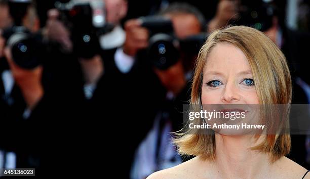 Actress/Director Jodie Foster attends 'The Beaver' Premiere at the Palais des Festivals during the 64th Cannes Film Festival on May 17, 2011 in...