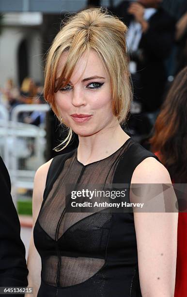 Melissa George attends the De Rouille Et D'os Premiere at the Palais des Festivals during the 65th Cannes Film Festival May 17, 2012 in Cannes,...