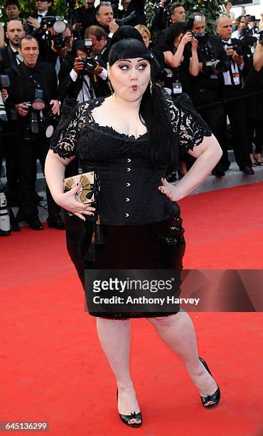 Beth Ditto attends the De Rouille Et D'os Premiere at the Palais des Festivals during the 65th Cannes Film Festival May 17, 2012 in Cannes, France.