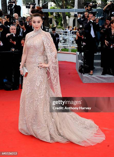 Fan Bingbing attends the De Rouille Et D'os Premiere at the Palais des Festivals during the 65th Cannes Film Festival May 17, 2012 in Cannes, France.