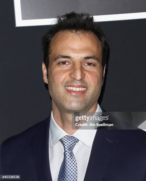 Actor Kresh Novakovic attends the "Logan" New York screening at Rose Theater, Jazz at Lincoln Center on February 24, 2017 in New York City.