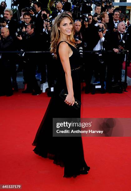 Nina Senicar attends the Killing Them Softly Premiere during the 65th Annual Cannes Film Festival at Palais des Festivals on May 22, 2012 in Cannes,...