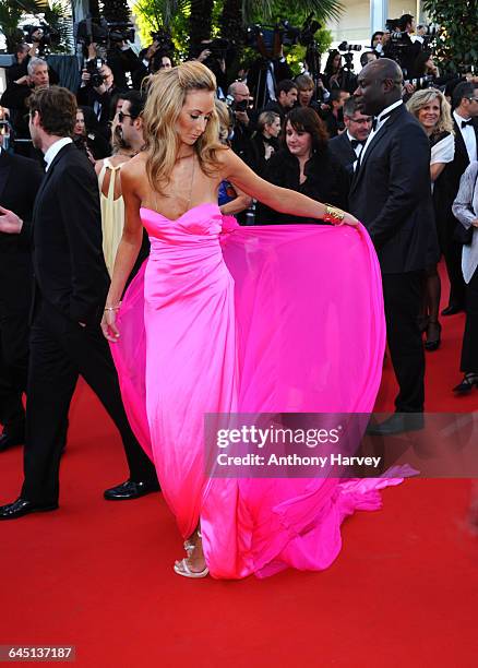 Victoria Hervey attends the Killing Them Softly Premiere during the 65th Annual Cannes Film Festival at Palais des Festivals on May 22, 2012 in...