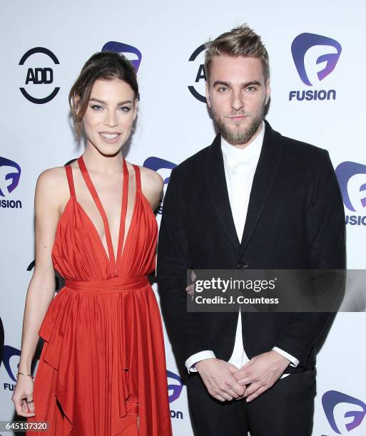 Musician Eva Shaw and Wouter Janssen attend the 2nd Annual All Def Movie Awards at the Belasco Theatre on February 22, 2017 in Los Angeles,...