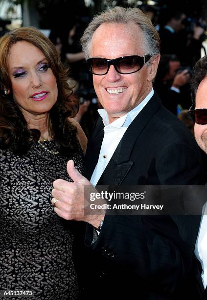 Peter Fonda attends 'The Beaver' Premiere at the Palais des Festivals during the 64th Cannes Film Festival on May 17, 2011 in Cannes, France.