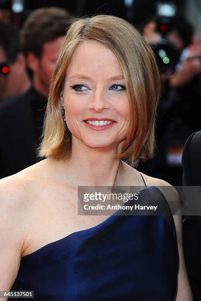Actress/Director Jodie Foster attends 'The Beaver' Premiere at the Palais des Festivals during the 64th Cannes Film Festival on May 17, 2011 in...