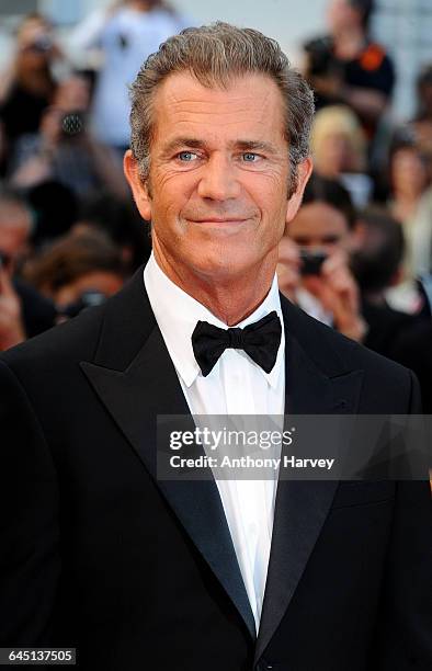 Actor Mel Gibson attends 'The Beaver' Premiere at the Palais des Festivals during the 64th Cannes Film Festival on May 17, 2011 in Cannes, France.