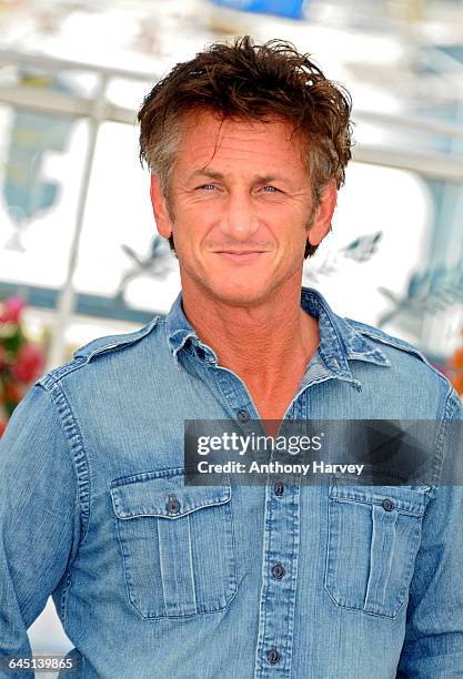 Actor Sean Penn attends the 'This Must Be The Place' Photocall at the Palais des Festivals during the 64th Cannes Film Festival on May 20, 2011 in...