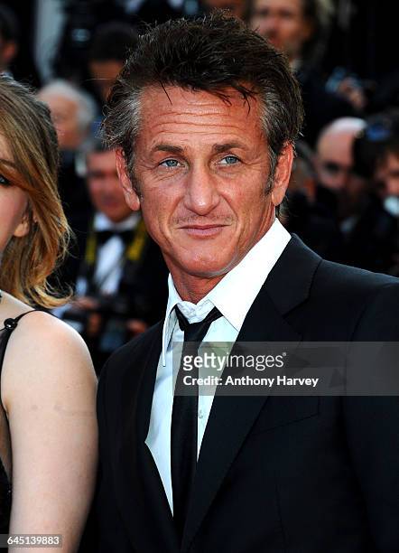 Actor Sean Penn attends the 'This Must Be The Place' Premiere at the Palais des Festivals during the 64th Cannes Film Festival on May 20, 2011 in...