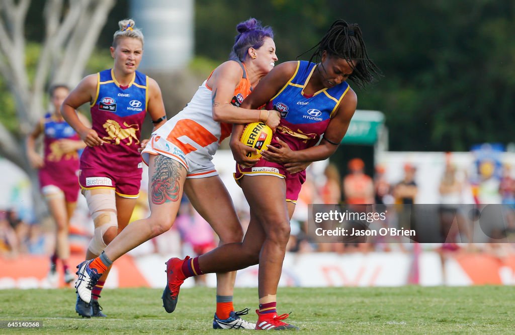 AFL Women's Rd 4 - Brisbane v GWS