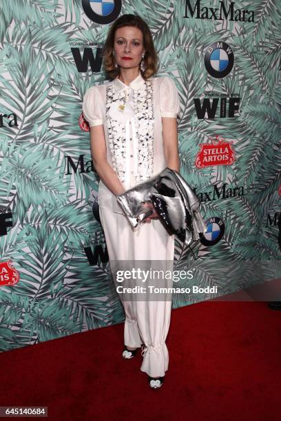 Make-up artist Eva von Bahr attends the tenth annual Women in Film Pre-Oscar Cocktail Party presented by Max Mara and BMW at Nightingale Plaza on...