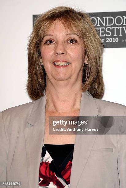 Actress Ruth Sheen attends the 'Another Year' Photocall during the BFI London Film Festival at the Vue Cinema, Leicester Square on October 18, 2010...