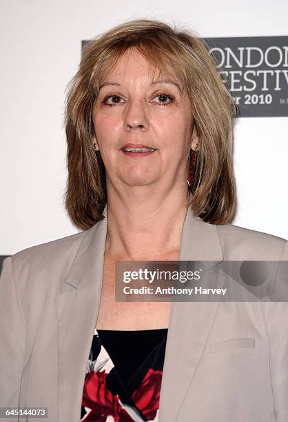 Actress Ruth Sheen attends the 'Another Year' Photocall during the BFI London Film Festival at the Vue Cinema, Leicester Square on October 18, 2010...