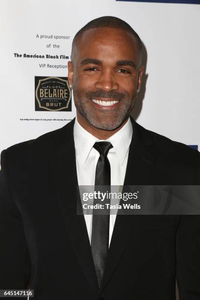 Actor Donnell Turner attends the 2017 Pre-Oscar Gala for the American Black Film aInstitute at Preston's on February 24, 2017 in Hollywood,...