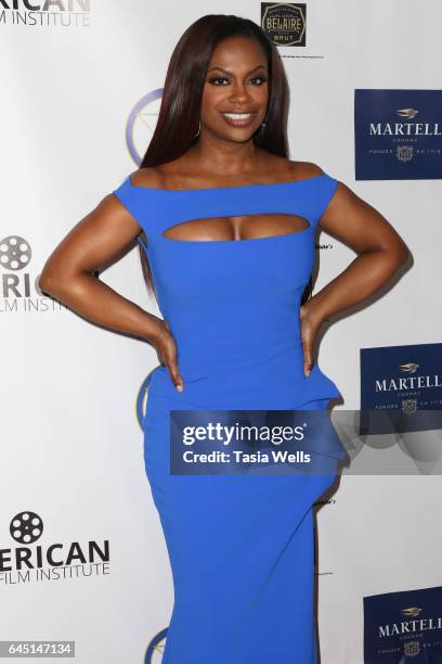Television personality Kandi Burruss attends the 2017 Pre-Oscar Gala for the American Black Film aInstitute at Preston's on February 24, 2017 in...