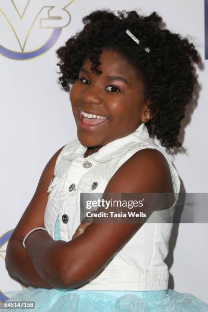 Actress Trinitee Stokes attends the 2017 Pre-Oscar Gala for the American Black Film aInstitute at Preston's on February 24, 2017 in Hollywood,...