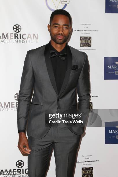 Actor Jay Ellis attends the 2017 Pre-Oscar Gala for the American Black Film aInstitute at Preston's on February 24, 2017 in Hollywood, California.