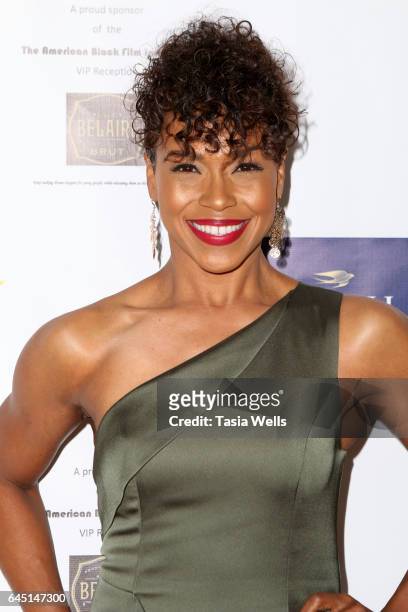 Actress Gillian White attends the 2017 Pre-Oscar Gala for the American Black Film aInstitute at Preston's on February 24, 2017 in Hollywood,...