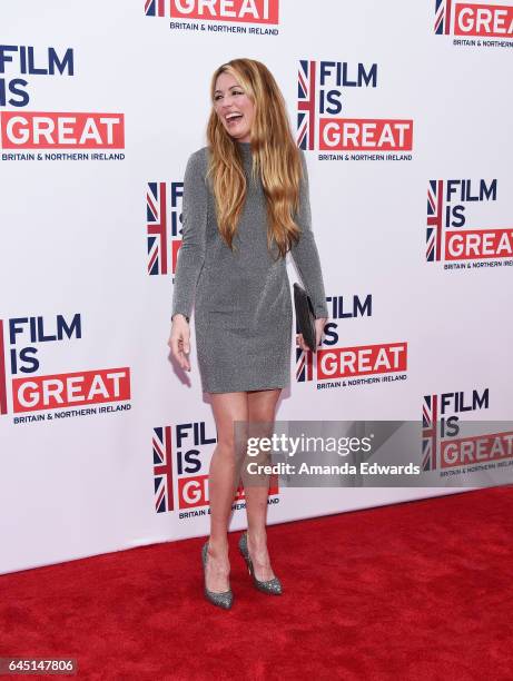 Television personality Cat Deeley arrives at The GREAT Film Reception to honor the British Nominees of The 89th Annual Academy Awards at Fig & Olive...