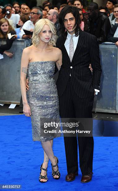 Peaches Geldof and Thomas Cohen attend the Prometheus World Premiere on May 31, 2012 at the Empire Cinema in London.