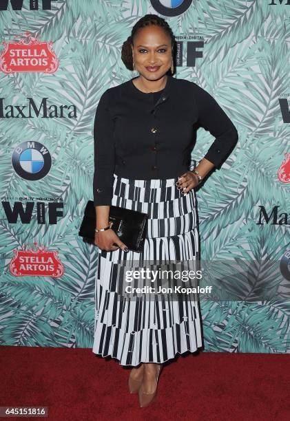 Ava DuVernay arrives at the 10th Annual Women In Film Pre-Oscar Cocktail Party at Nightingale Plaza on February 24, 2017 in Los Angeles, California.