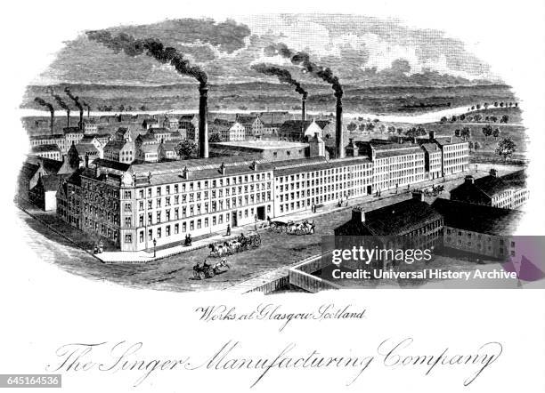 Singer Factory Clock 321 Singer Sewing Machines Stock Photos, High-Res Pictures, and Images ...